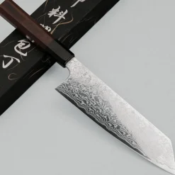 Hatsukokoro Ginga 34 Nickel Damast Bunka 17 cm