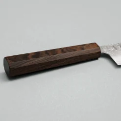 Hatsukokoro Ginrei Ginsan Bubinga Santoku 17 cm