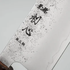Hatsukokoro Ginrei Ginsan Bubinga Santoku 17 cm