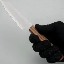 Hatsukokoro Ginrei Ginsan Bubinga Kiritsuke Petty 11.5 cm