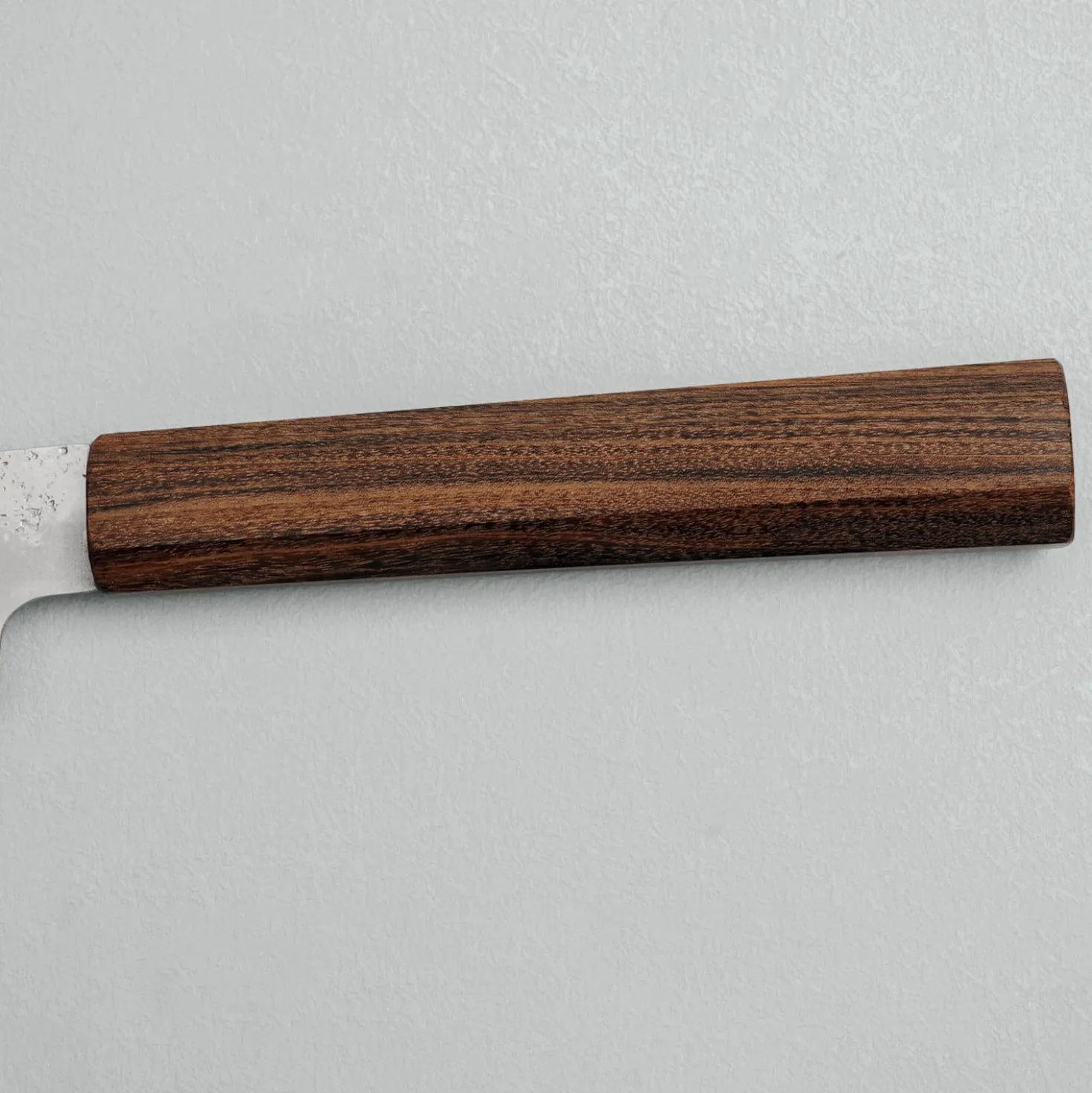 Hatsukokoro Ginrei Ginsan Bubinga Kiritsuke Petty 11.5 cm