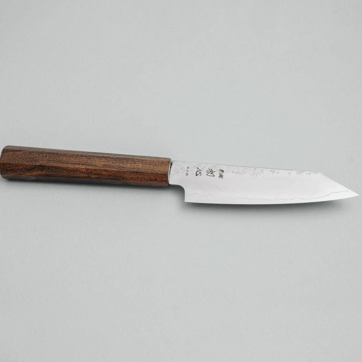 Hatsukokoro Ginrei Ginsan Bubinga Kiritsuke Petty 11.5 cm