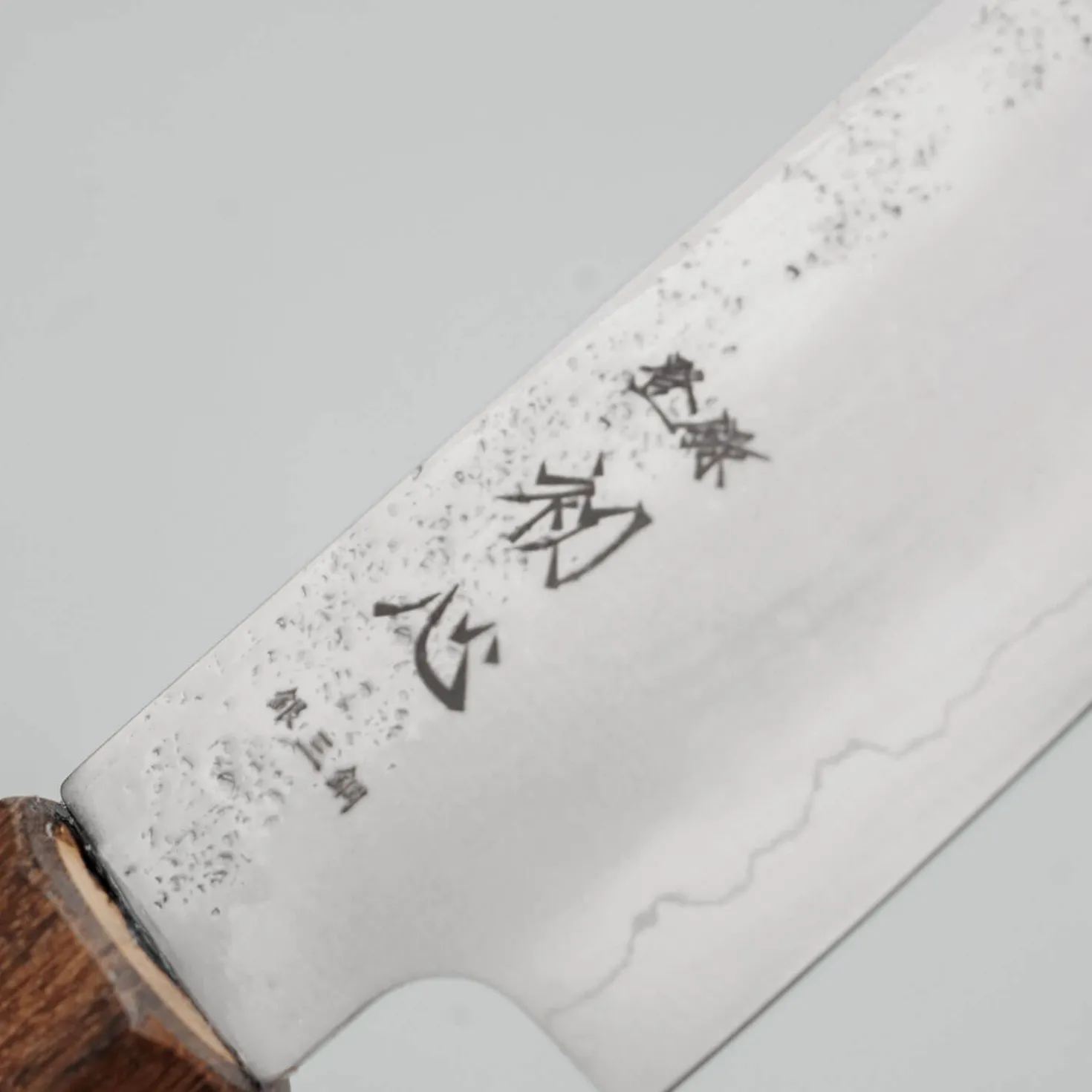 Hatsukokoro Ginrei Ginsan Bubinga Kiritsuke Petty 11.5 cm