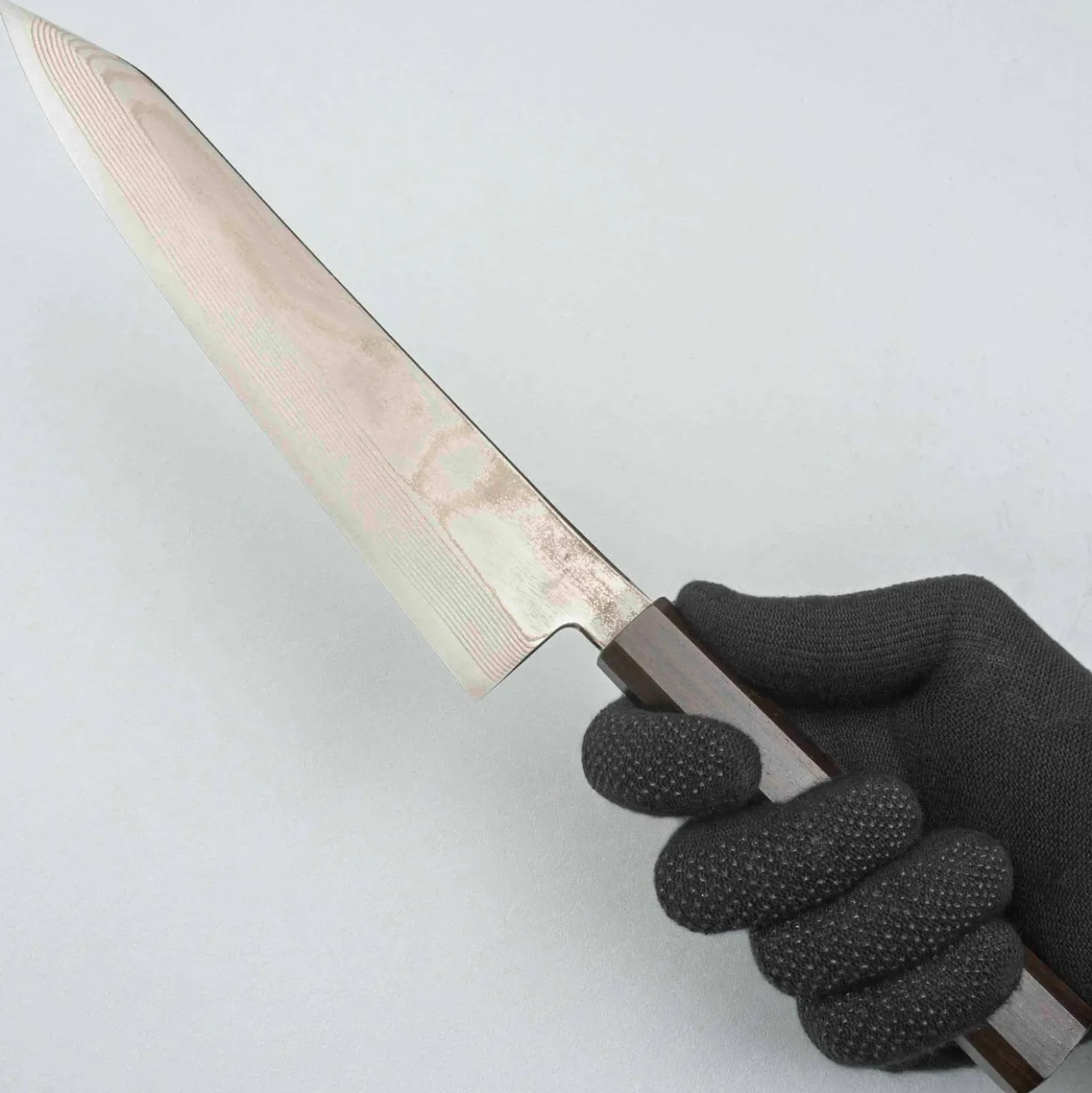 Hatsukokoro Ginsou Ginsan Nickel Damast Kiritsuke 21 cm