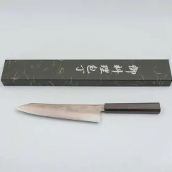 Hatsukokoro Ginsou Ginsan Nickel Damast Kiritsuke 21 cm