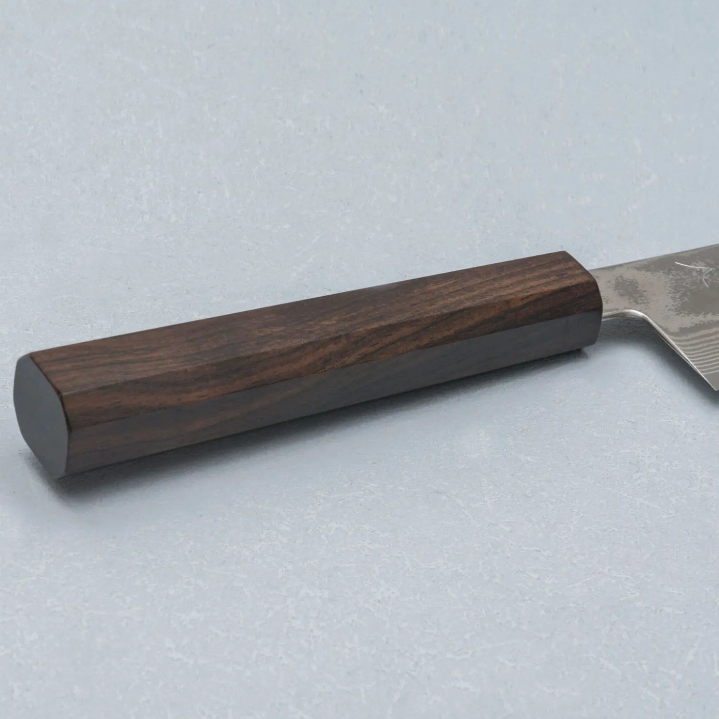 Hatsukokoro Ginsou Ginsan Nickel Damast Santoku 18 cm