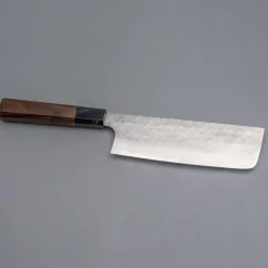 Hatsukokoro Ginyo Ginsan Damast Tsuchime Nakiri