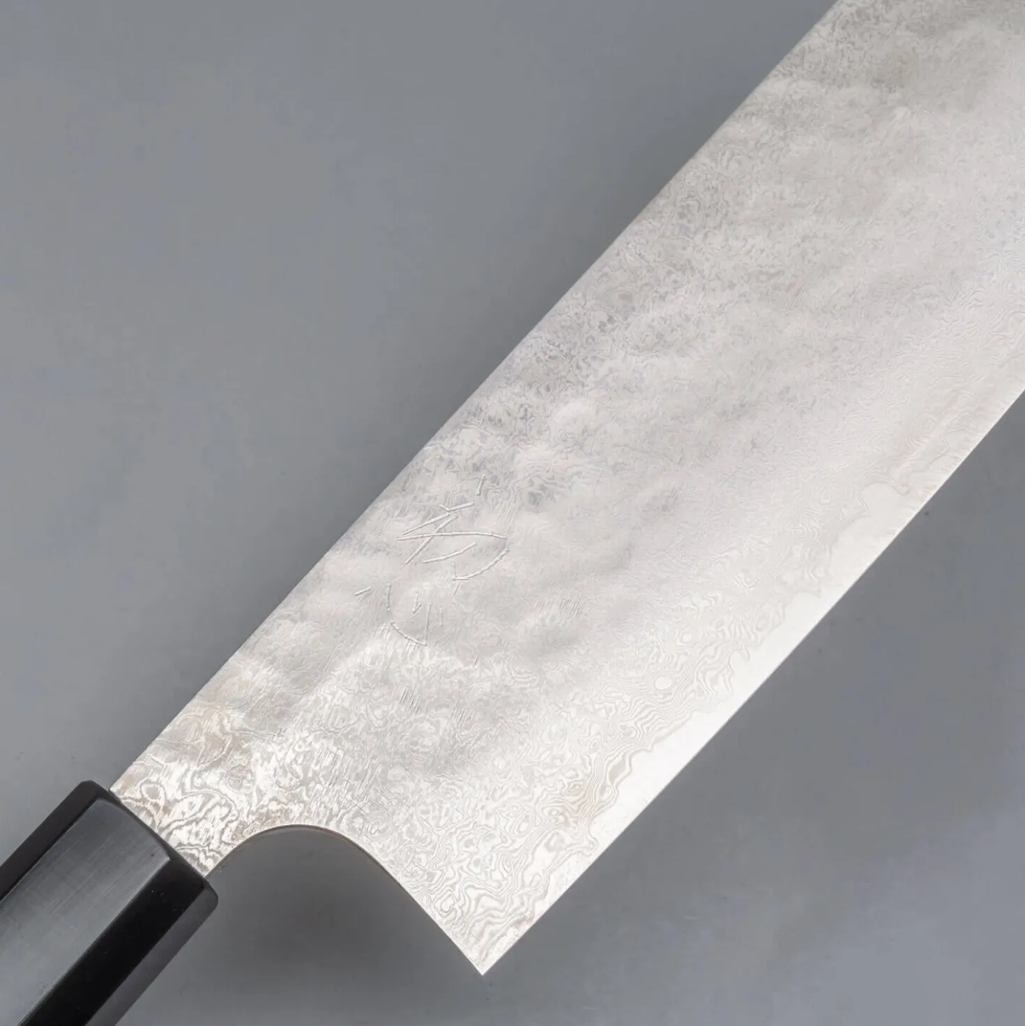 Hatsukokoro Ginyo Ginsan Damast Tsuchime Nakiri