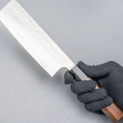 Hatsukokoro Ginyo Ginsan Damast Tsuchime Nakiri