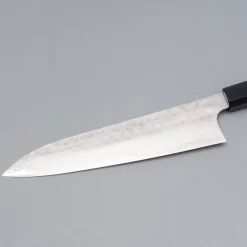 Hatsukokoro Ginyo Ginsan Damast Tsuchime Gyuto 21 cm