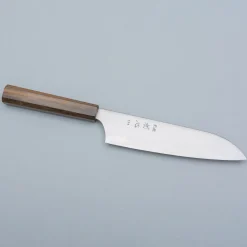 Hatsukokoro Hayabusa Aogami Super Santoku 18 cm