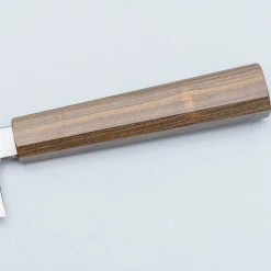 Hatsukokoro Hayabusa Ginsan Bubinga Santoku 17 cm