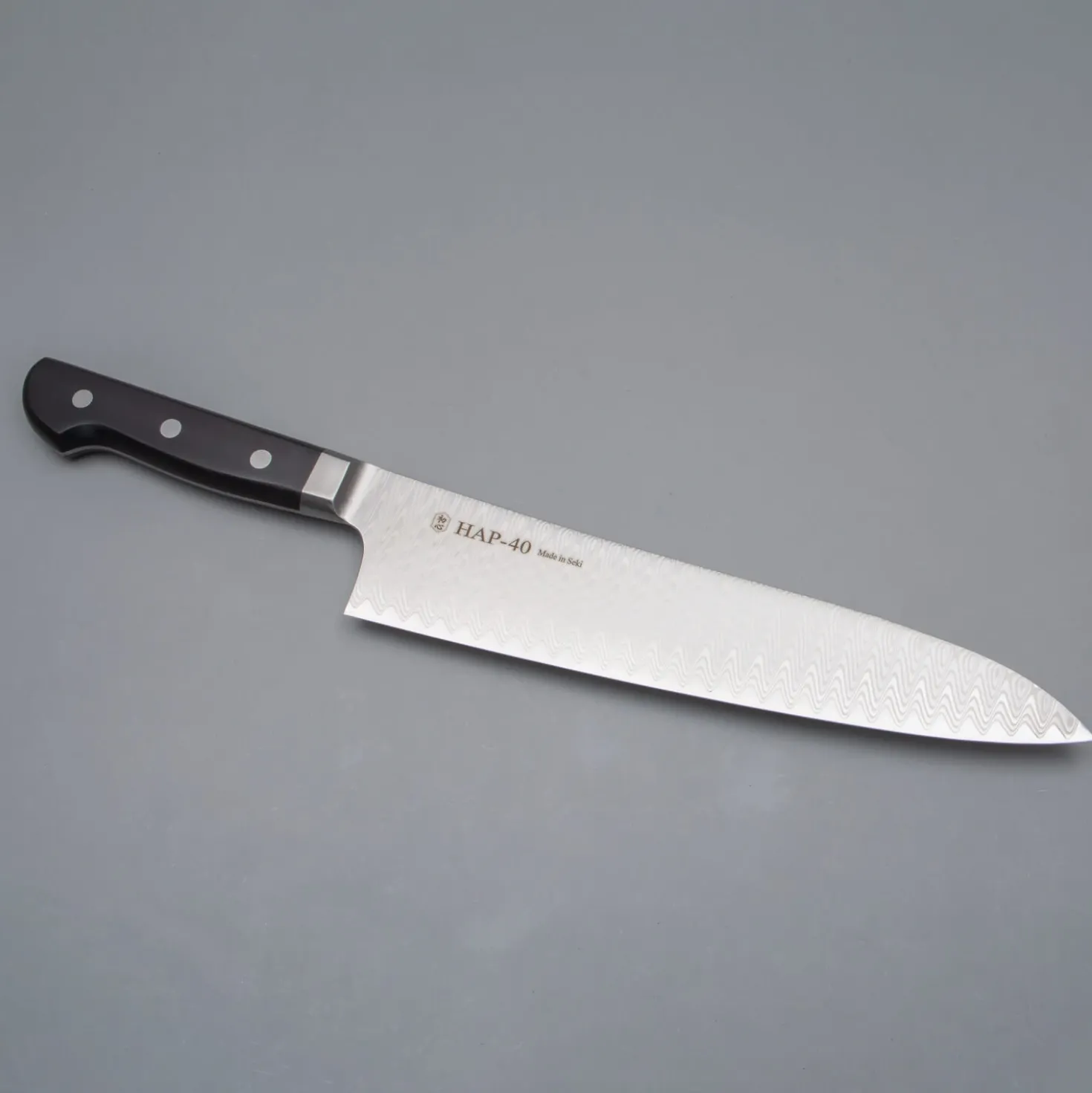 Hatsukokoro Hayabusa Hap40 Damast Gyuto 24 cm