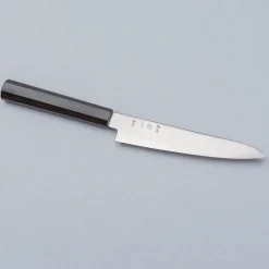 Hatsukokoro Hayabusa SG2 Ebony Santoku 18 cm