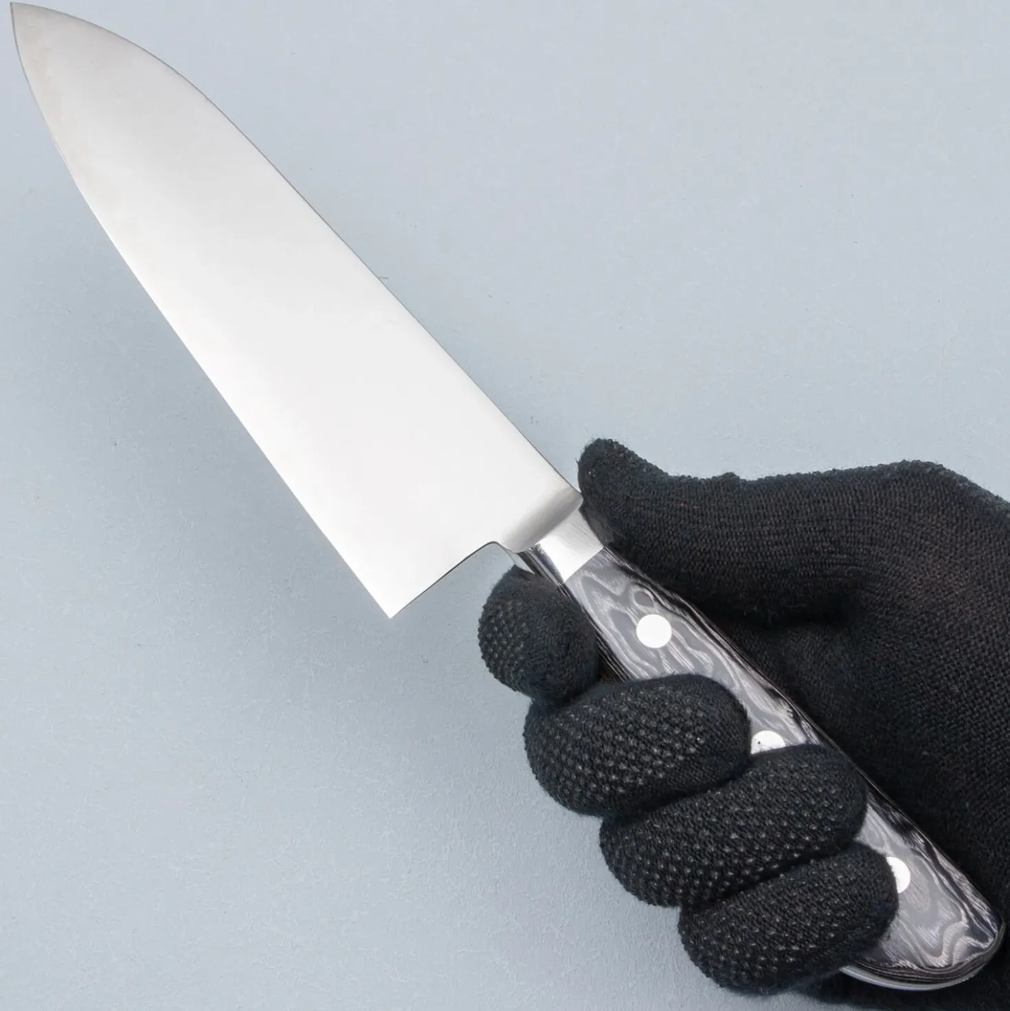 Hatsukokoro Hayabusa SG2 Western Santoku 18 cm