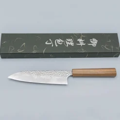 Hatsukokoro Hayabusa VG10 Tsuchime Santoku 18 cm