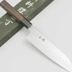 Hatsukokoro Hayabusa VG10 Tsuchime Damast Santoku