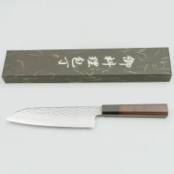 Hatsukokoro Hayabusa VG10 Tsuchime Damast Santoku