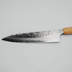 Hatsukokoro Hayabusa VG10 Tsuchime Olive Gyuto 21 cm