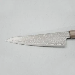 Hatsukokoro Hikari SLD Damast Olive Ko-Santoku 15 cm