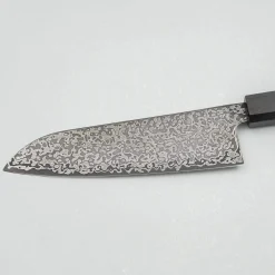 Hatsukokoro Hikari SLD Damast Ebony Santoku 17cm