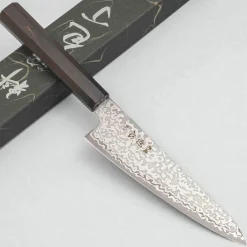 Hatsukokoro Hikari SLD Damast Ebony Ko-Santoku 15 cm