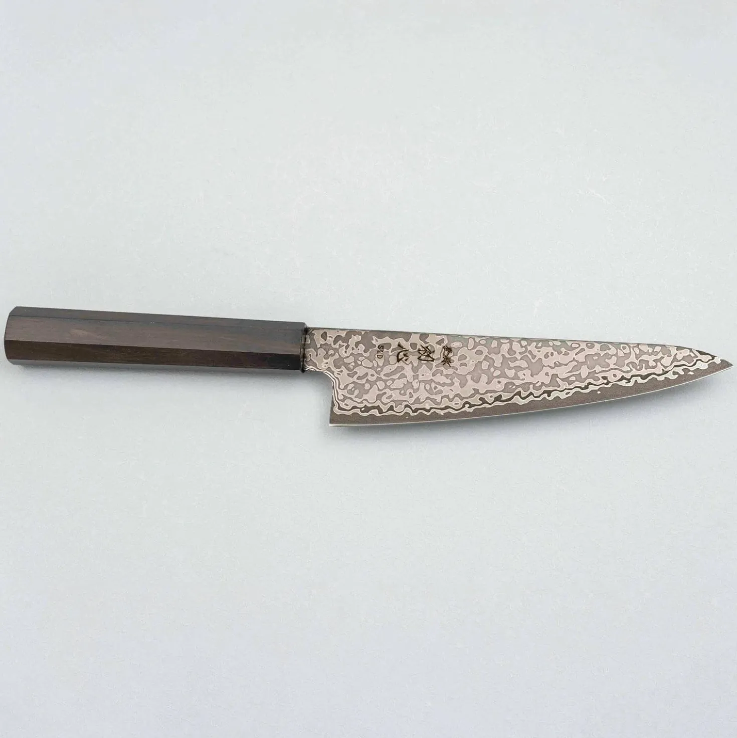 Hatsukokoro Hikari SLD Damast Ebony Ko-Santoku 15 cm