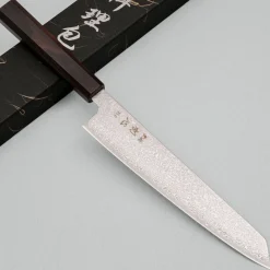 Hatsukokoro Hikari SLD Damast Ebony Kiritsuke 20 cm