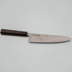 Hatsukokoro Hikari SLD Damast Ebony Gyuto 21 cm