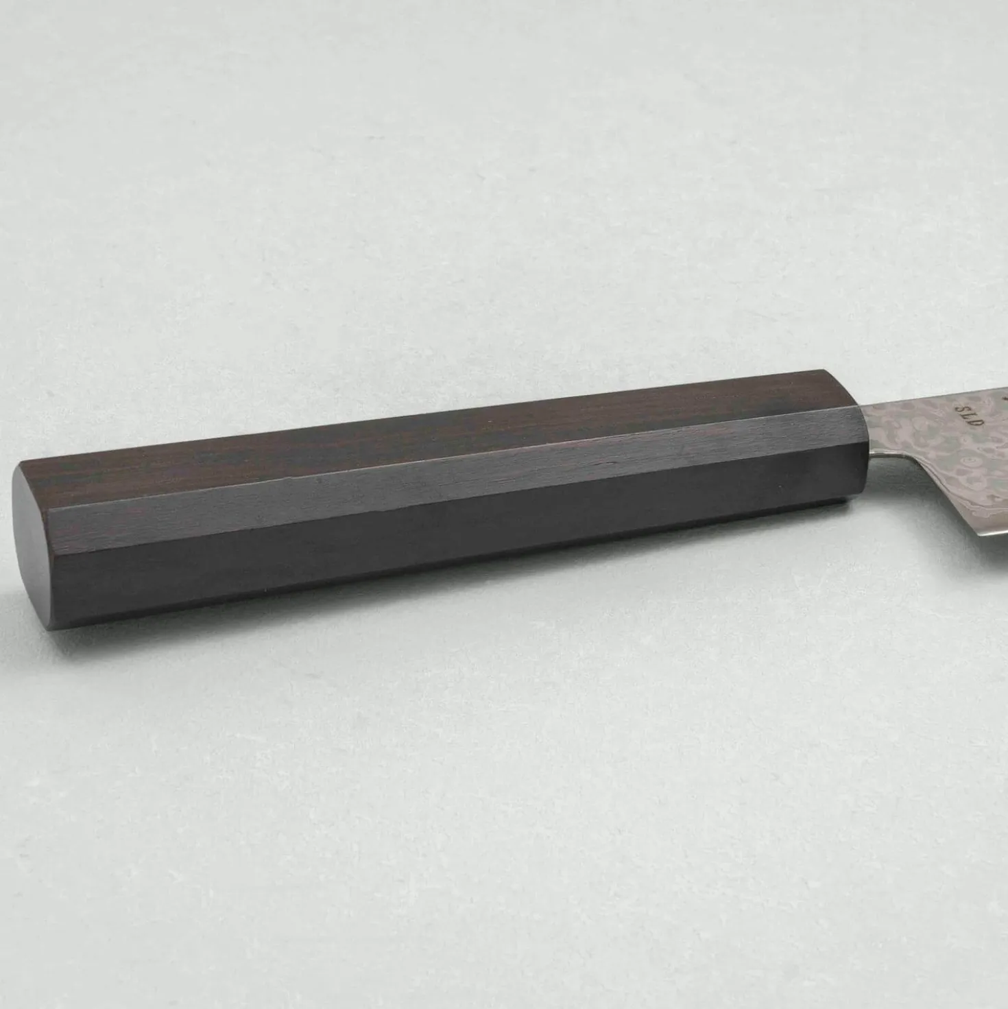 Hatsukokoro Hikari SLD Damast Ebony Gyuto 19.5 cm