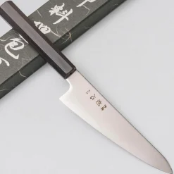 Hatsukokoro Hikari SLD Ebony Ko-Santoku 15 cm