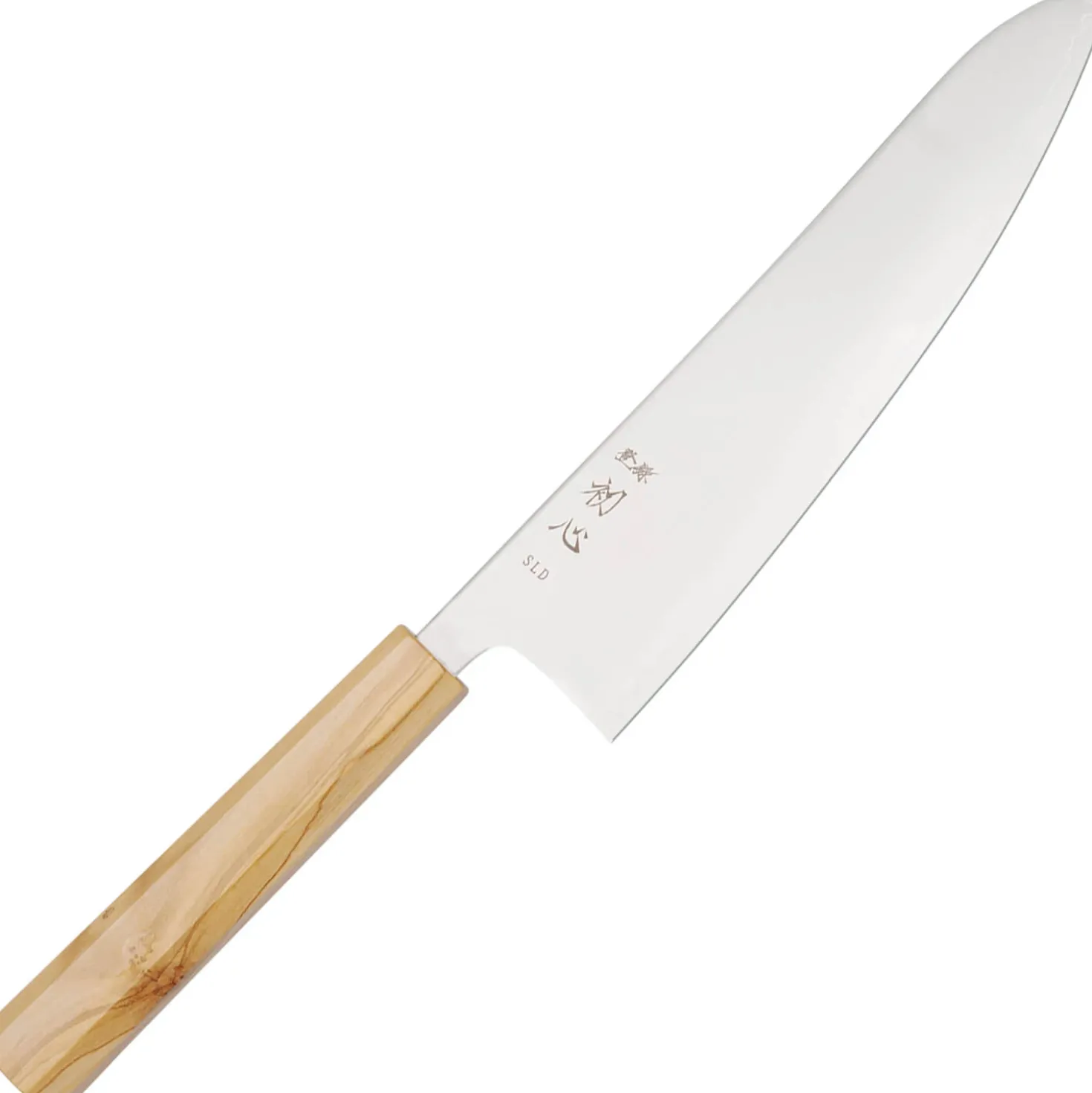 Hatsukokoro Hikari SLD Olive Gyuto 21 cm