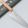 Hatsukokoro Hikari SLD Olive Santoku 17 cm