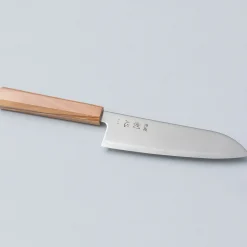 Hatsukokoro Hikari SLD Olive Santoku 17 cm