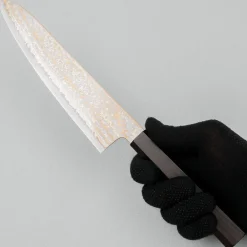 Hatsukokoro Hinotori V-Toku 2 Rainbow Damast Gyuto 21 cm