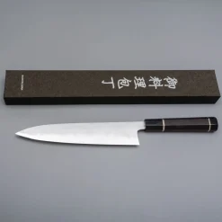 Hatsukokoro Hyomon Shiro #2 Hand Laminated Gyuto 24 cm