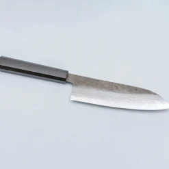 Hatsukokoro Inazuma Aogami Damascus Super Santoku