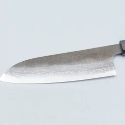 Hatsukokoro Inazuma Aogami Damascus Super Santoku