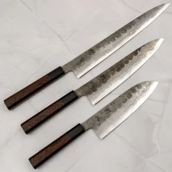 Hatsukokoro Inazuma Aogami Damascus Super Gyuto 24 cm