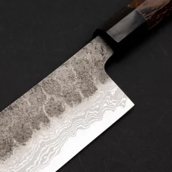 Hatsukokoro Inazuma Aogami Damascus Super Gyuto 24 cm