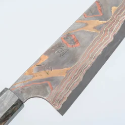 Hatsukokoro Irodori Aogami 2 Rainbow Santoku 18 cm