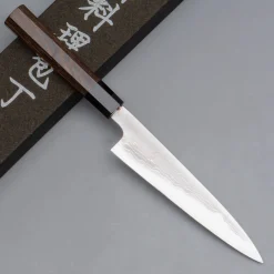 Hatsukokoro Komorebi Aogami 1 Damast Petty 15 cm