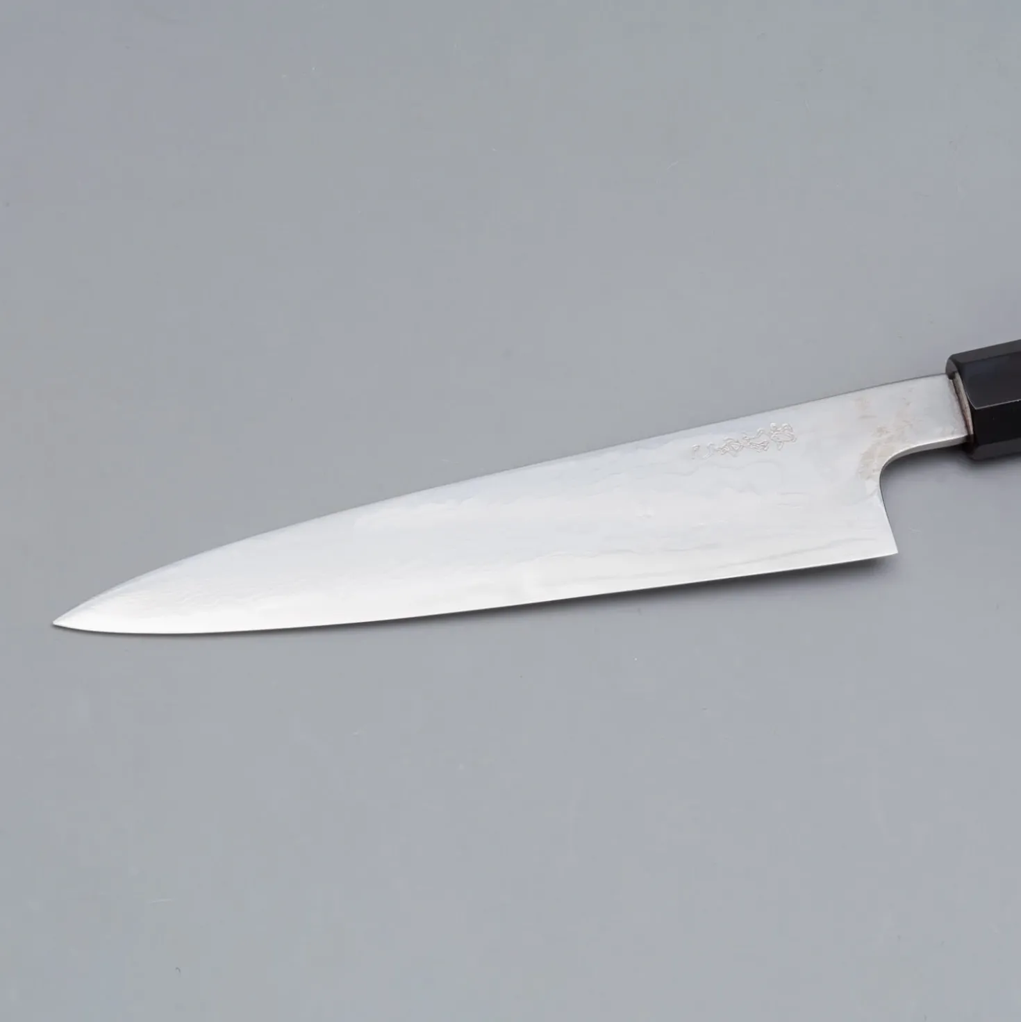 Hatsukokoro Komorebi Aogami 1 Damast Petty 15 cm
