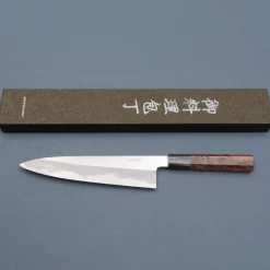 Hatsukokoro Komorebi Aogami 2 Walnut Gyuto 21 cm
