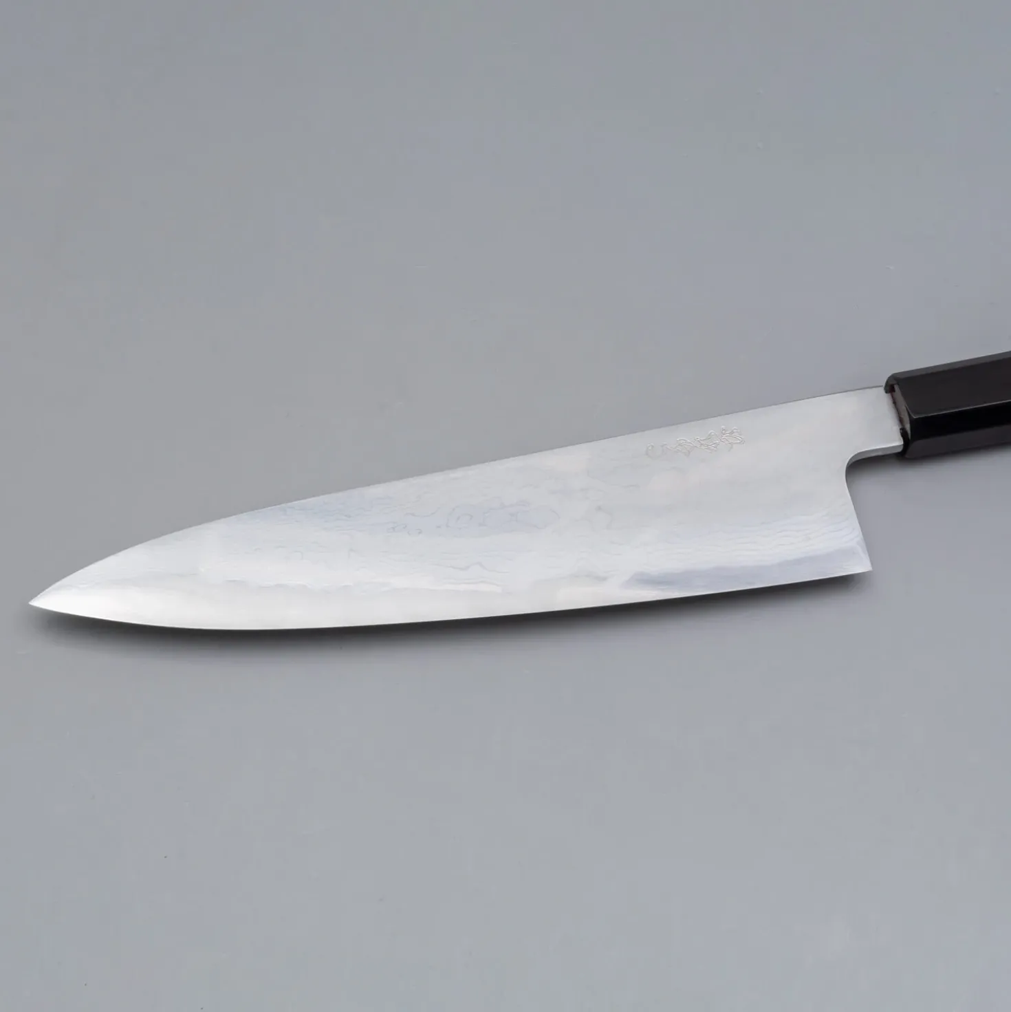 Hatsukokoro Komorebi Aogami 1 Damast Gyuto 21 cm