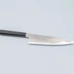 Hatsukokoro Komorebi Aogami 1 Damast Ebony Gyuto 21 cm
