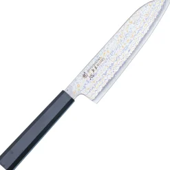 Hatsukokoro Kujaku V-Toku 2 Rainbow Damast Santoku