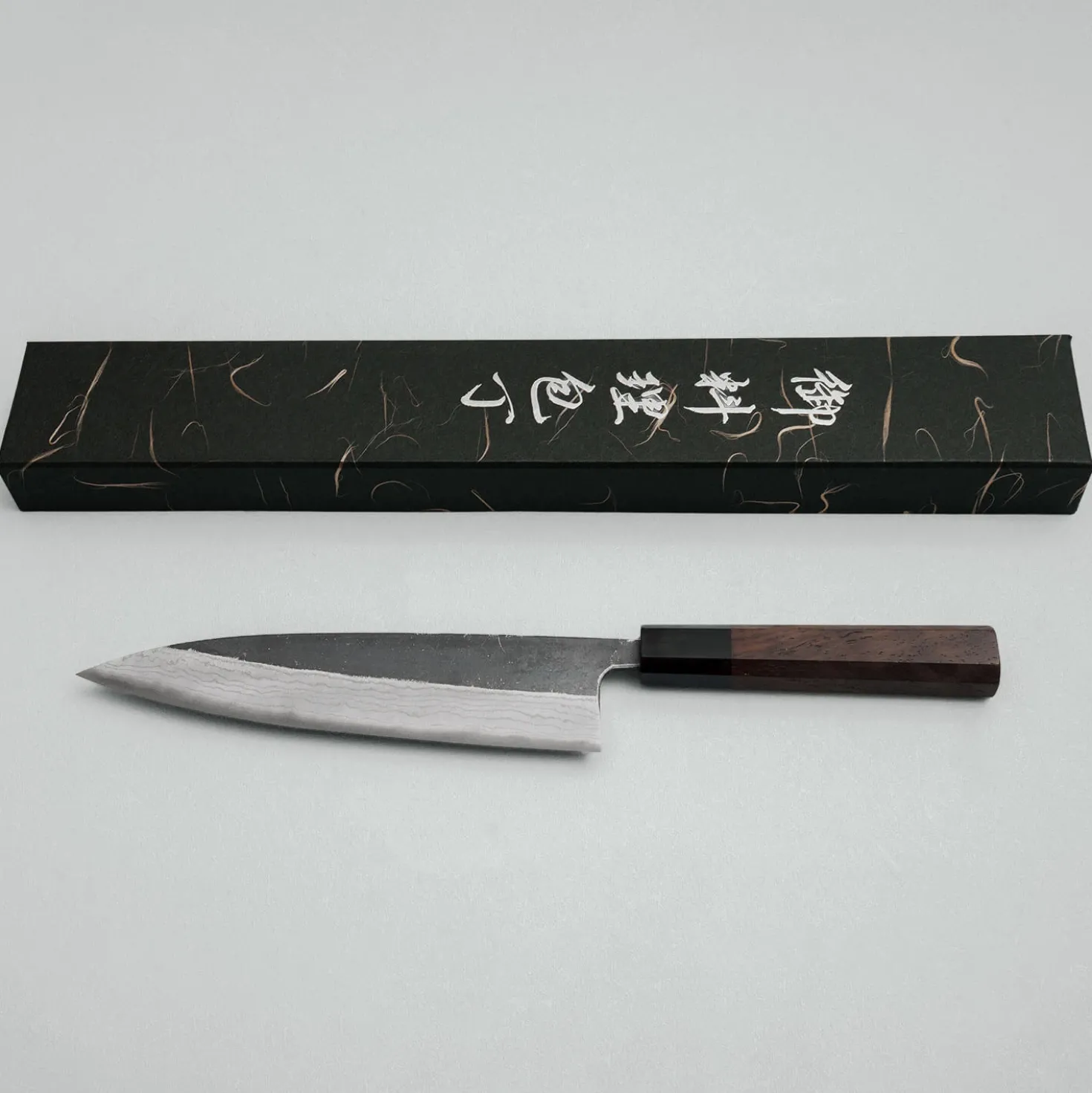 Hatsukokoro Kumokage Aogami #2 Damast Gyuto 21 cm