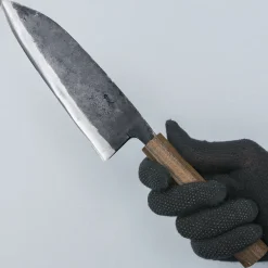 Hatsukokoro Kurogane Aogami #2 Santoku 17 cm