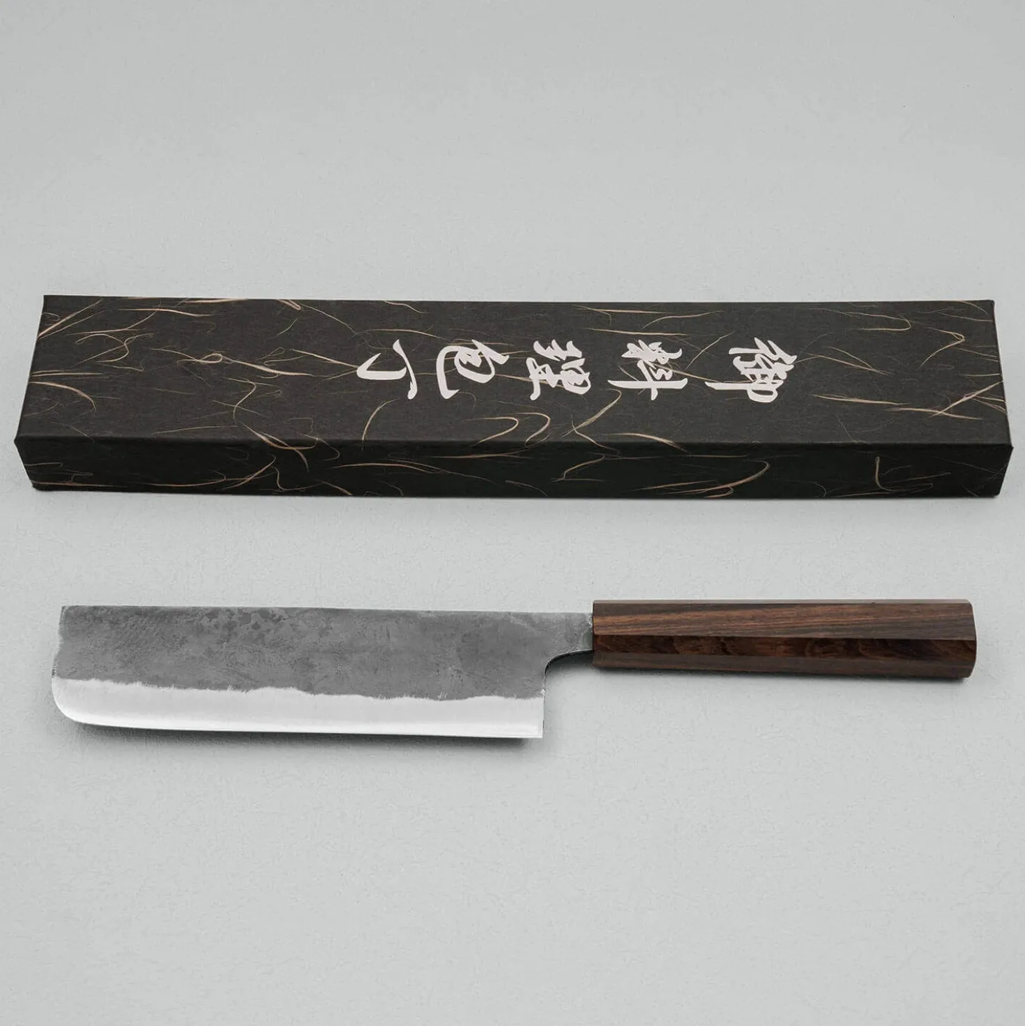Hatsukokoro Kurogane Aogami #2 Nakiri 16.5 cm
